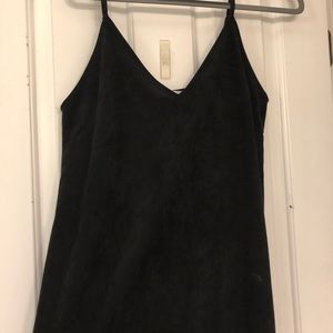 Black Suede Dress
